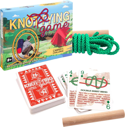 Knot Tying Game Campers Challenge